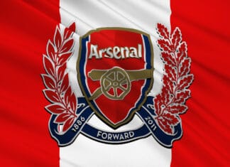Arsenal FC flag